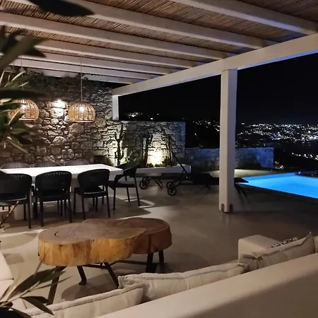 Mykonian Luxury Azure W Sea View And Pool Villa Agios Stefanos (Mykonos)
