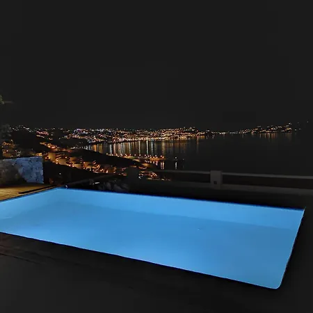Villa Mykonian Luxury Azure W Sea View And Pool