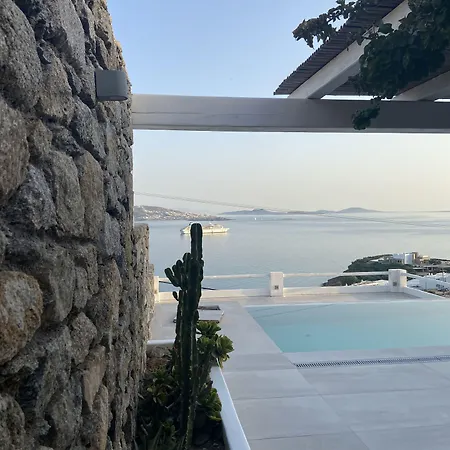 Mykonian Luxury Azure W Sea View And Pool * Agios Stefanos (Mykonos)